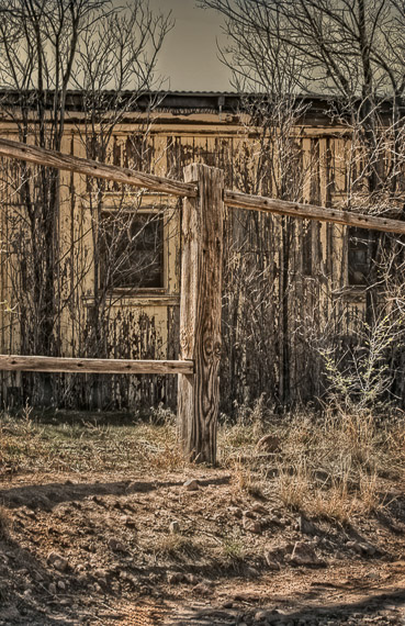 Fence and Building Lamy NM