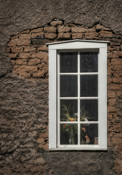 Window in Adobe Lincoln NM