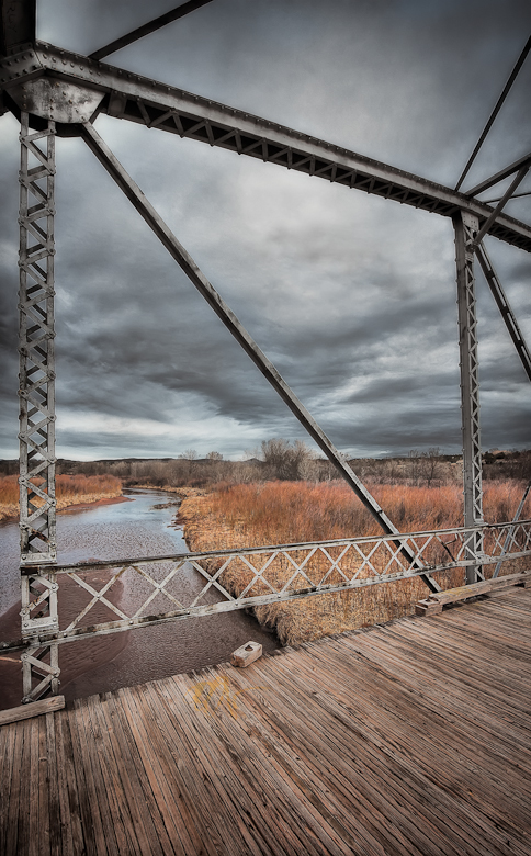 The Old  Pecos River Bridge at San Jose, NM